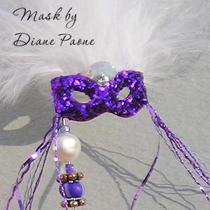 Mini Mardi Gras Mask