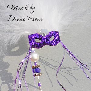 Mini Mardi Gras Mask