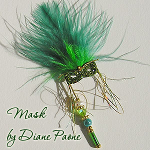 Miniature Masquerade Mask