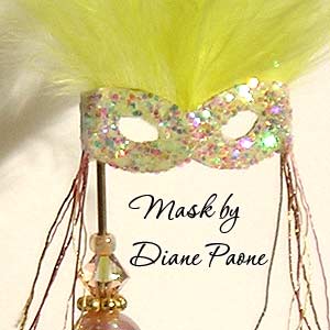 Miniature Masquerade Mask