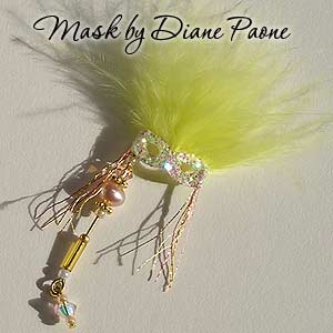 Miniature Masquerade Mask