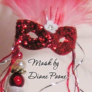 Miniature Masquerade Mask