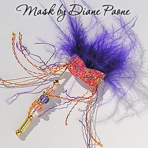 Miniature Mardi Gras Mask