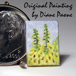 Miniature Painting by Diane Paone